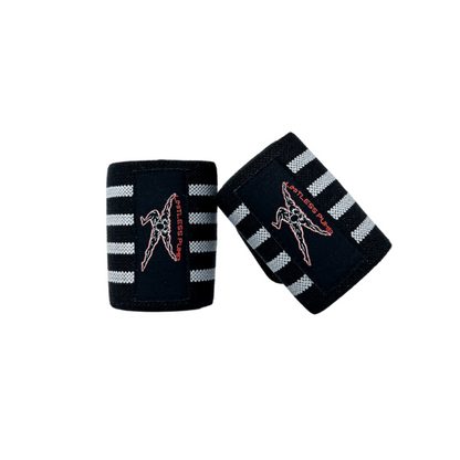 Wrist wraps black & grey // for the gym - Limitless Pump 